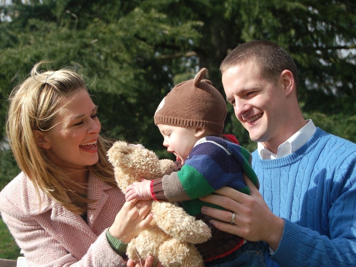 Parents Teach Baby Italian