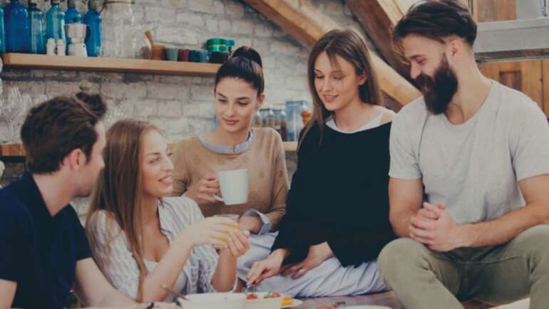 Group Learning Italian in Italy