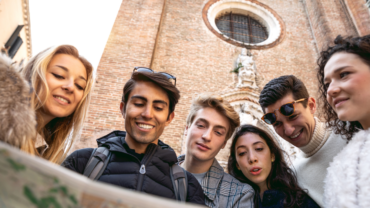 Students in Italy